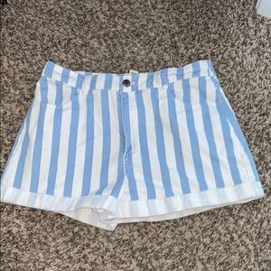 High waisted shorts